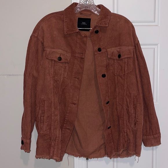 Zara Jackets & Coats Zara Corduroy Jacket Poshmark